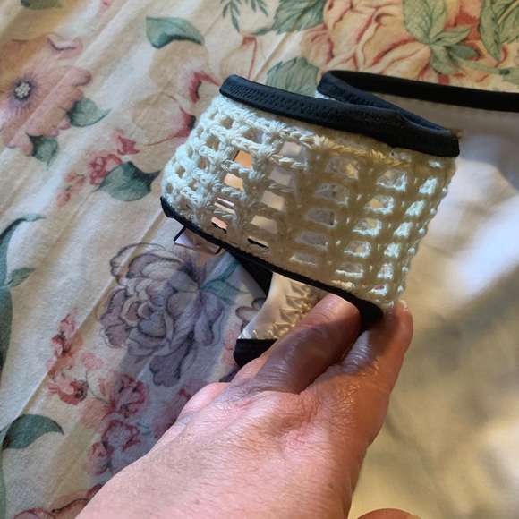 NWT Victoria Secret Elegant White and Black Bikini Bottom Size Large - Picture 9 of 12